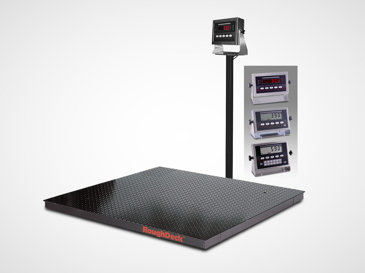 RoughDeck floor scale and select indicators.