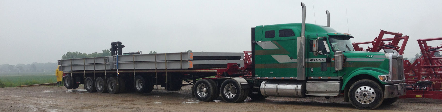Salford, Ontario, weigh scale / truck scale delivery.